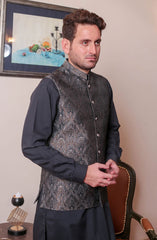 Real Image Mens Waist Coat and Prince Coat Collection D-wp159