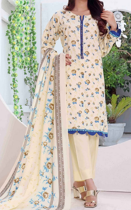 Wrinkle Free Print Collection Vol 14 by Amna Khadija 1079 A
