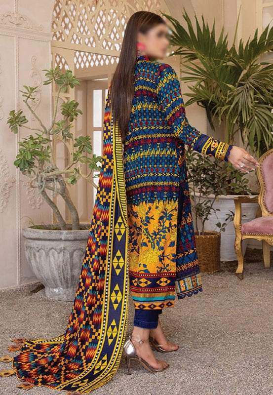 Anum Printed Lawn 2023 By AL Zohaib Textile D 04 B