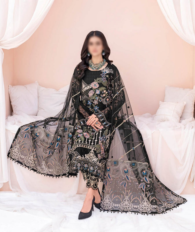 Ramsha Chevron Chiffon Collection Vol 06 2023 603