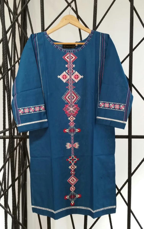 Opso Women Pret Collection by Amna khadija AB Cotton Kurti S