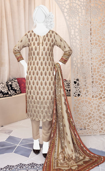 Amna khadija Deon Style Luxury Karandi Collection ADS 02