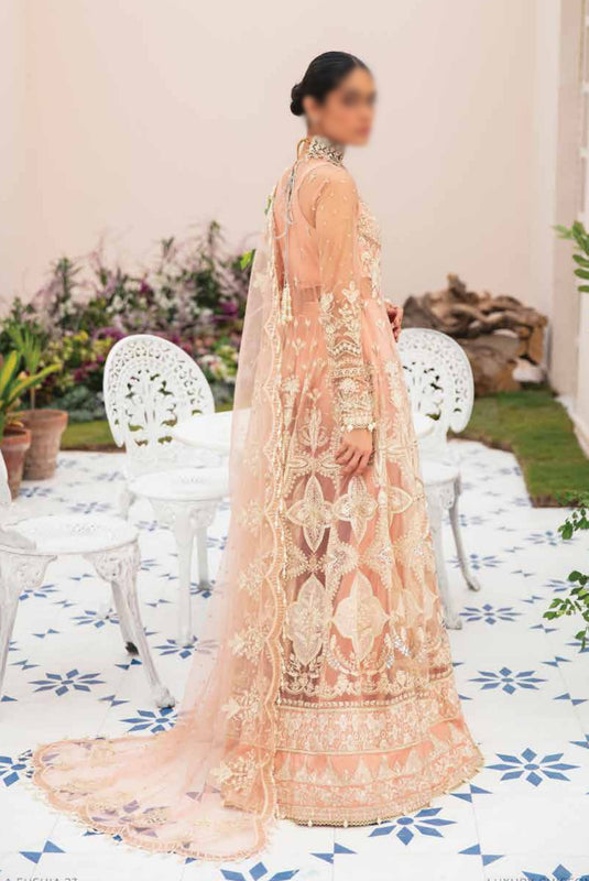 Afrozeh La Fuchsia Luxury Chiffon 2023 ALF V1 07 SOPHIE