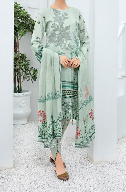 Saarya Digital Jacquard Linen with Embroidery by Amna khadija ASD 2011