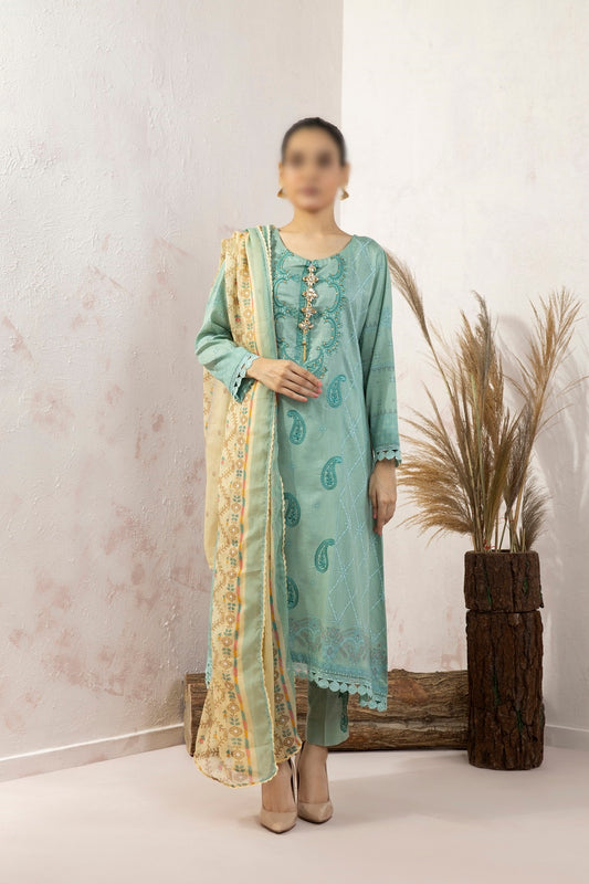 Amna Khadija Asian Women Embroidered Collection Vol 01 AW 04