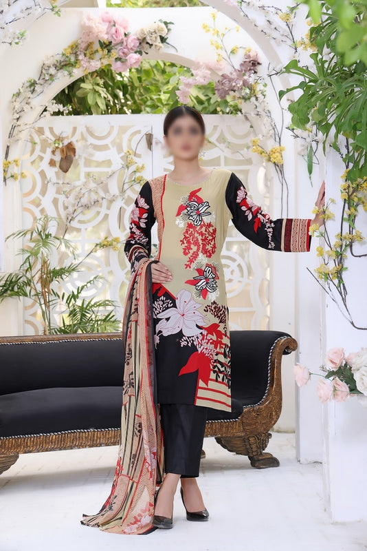 Asain Women Embroidered Collection Vol 02 Amna Khadija AW 14