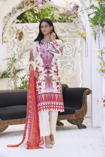 Asain Women Embroidered Collection Vol 02 Amna Khadija AW 15