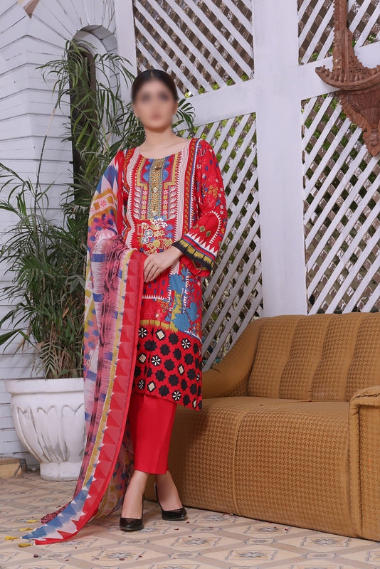 Asain Women Embroidered Collection Vol 02 Amna Khadija AW 18