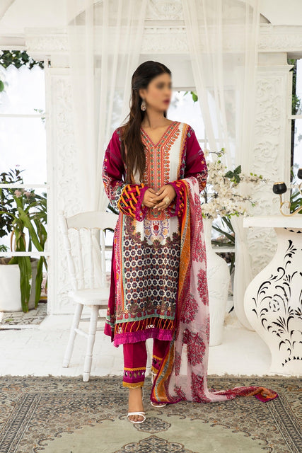 Asian Women Embroidered Collection Vol 3  By Amna Khadija AW 28