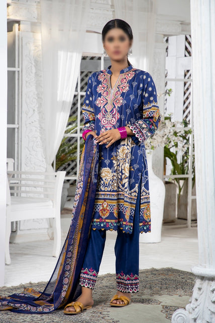 Asian Women Embroidered Collection Vol 3  By Amna Khadija AW 35
