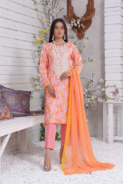 Asian Women Embroidered Collection Vol 5 By Amna Khadija AW 53