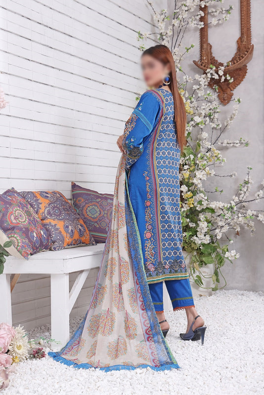 Asian Women Embroidered Collection Vol 5 By Amna Khadija AW 54