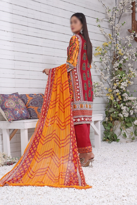 Asian Women Embroidered Collection Vol 5 By Amna Khadija AW 61