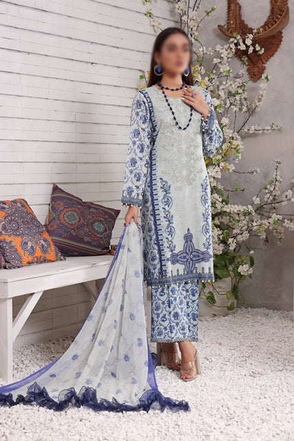 Asian Women Embroidered Collection Vol 5 By Amna Khadija AW 64