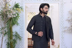 TGM Waist Coats 3 pcs Collection New VOL Black Noir