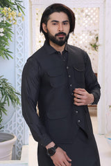TGM Waist Coats 3 pcs Collection New VOL Black Noir