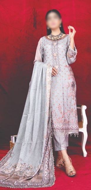 Amna Khadija Ayzel Linen Collection Design 01