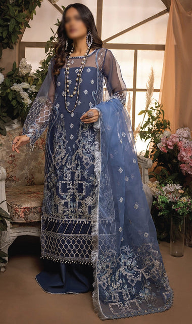 Awwal Nikhar Unstitched Formal Collection D 06 ONYX