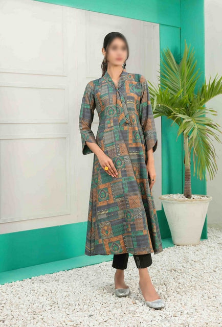 MELEKA Stitched Swiss Digital Printed Maxi Collection 2023 D 1307
