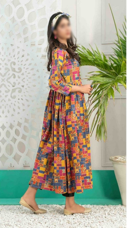 MELEKA Stitched Swiss Digital Printed Maxi Collection 2023 D 1308
