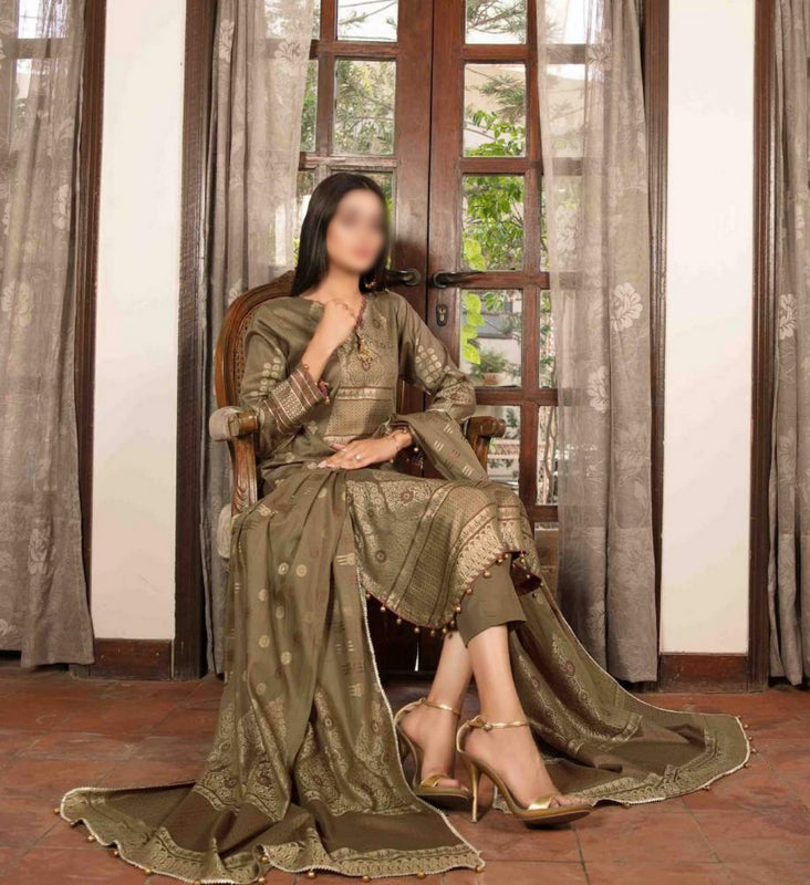 Saisha Lawn Banarsi Collection By Tawakkal Fabrics D 7082