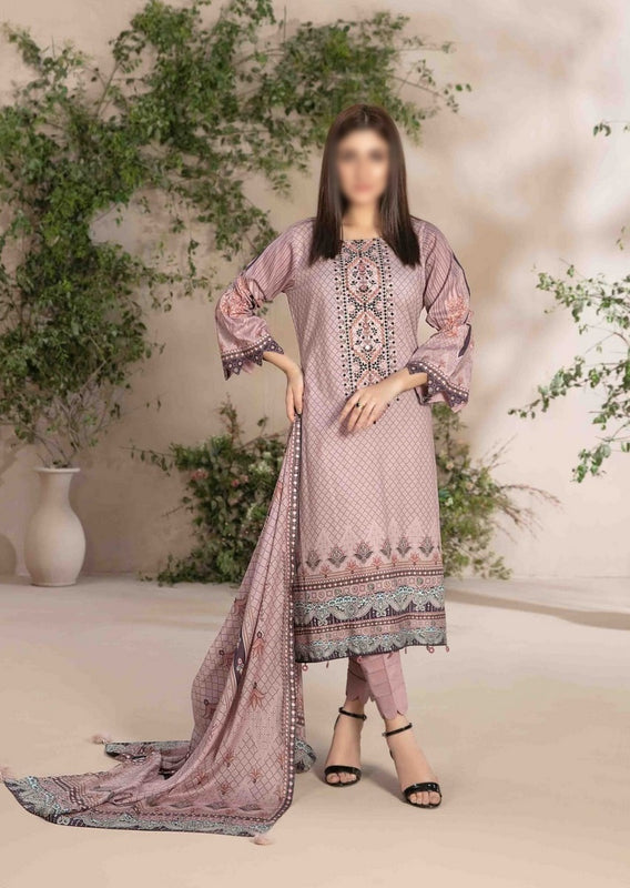 ALYANA Embroidered Digital Printed Lawn Shirt - Lawn Dupatta Collection 2023 D 8541