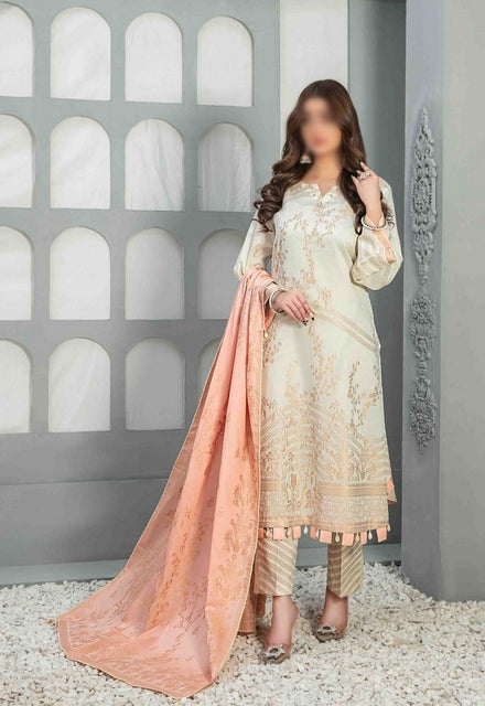 CHARMAINE Lawn Banarsi Collection 2023 D 8607