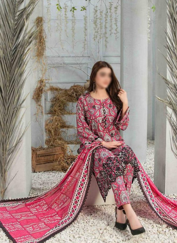 Freya Embroidered Lawn Collection By Tawakkal Fabrics D 8634