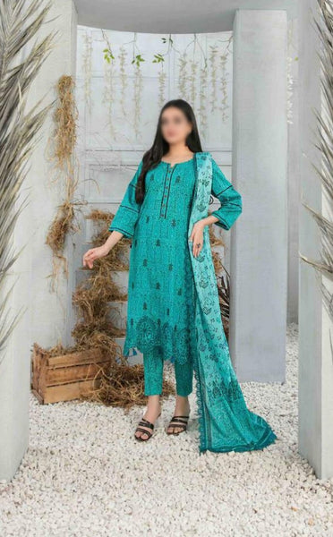 Freya Embroidered Lawn Collection By Tawakkal Fabrics D 8635