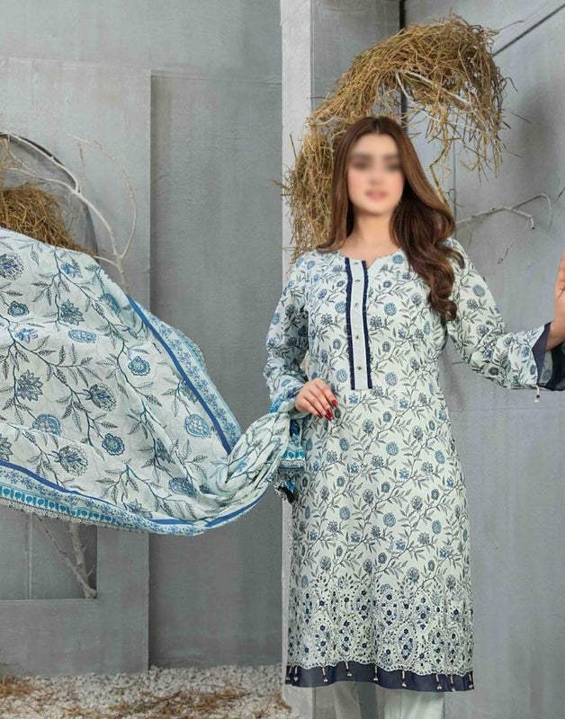 Freya Embroidered Lawn Collection By Tawakkal Fabrics D 8641