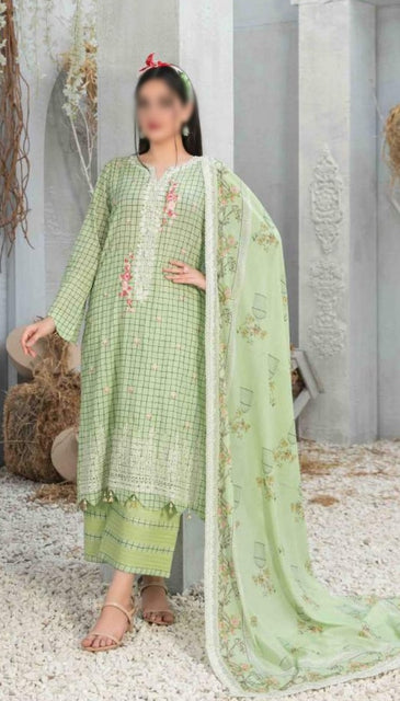 Freya Embroidered Lawn Collection By Tawakkal Fabrics D 8649