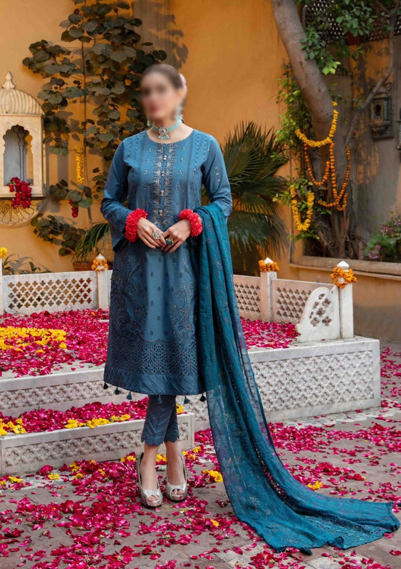 JASHAN Fancy Heavy Embroidered Collection 2023 VOL I D 8724