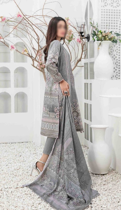 MEHMAL Panni Embroidered Digital Printed Lawn Shirt - Lawn Dupatta Collection 2023 D 8920