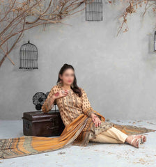 AMAYA  Slub Lawn Digital Print Shirt - Digital Print Diamond Collection 2023 D 9064