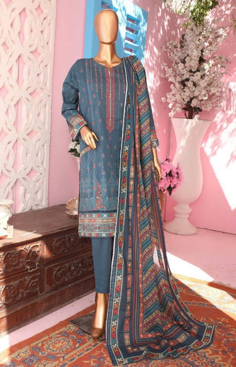 HZ Premium Embroidered With Printed Dupatta Chapter 2 DE 0126