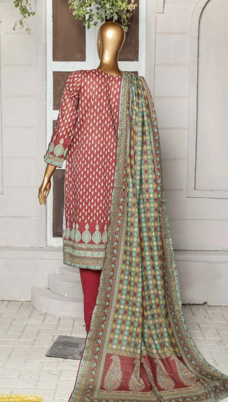 HZ Premium Embroidered With Printed Dupatta Chapter 2 DE 0144