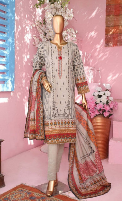 HZ Premium Embroidered With Printed Dupatta Chapter 2 DE 0227