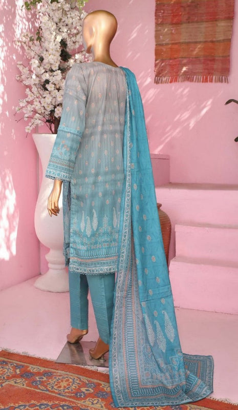 HZ Premium Embroidered With Printed Dupatta Chapter 2 DE 0239