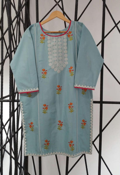 Opso Women Pret Collection Vol 02 by Amna Khadija Design 01 AB Cotton Kurti