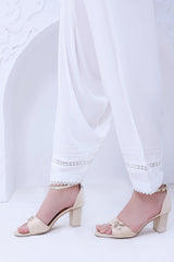 Basic Bottoms by Amna Khadija Design 01 White