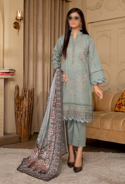 Fantak Lawn Embroidered Collection 2023 Vol 11 Design 01