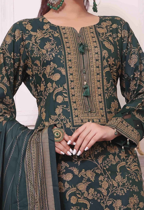 Amna Khadija Linen Prints Collection Design 01