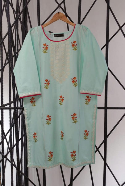 Opso Women Pret Collection Vol 02 by Amna Khadija Design 02 AB Cotton Kurti