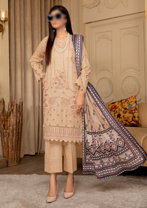 Fantak Lawn Embroidered Collection 2023 Vol 11 Design 02