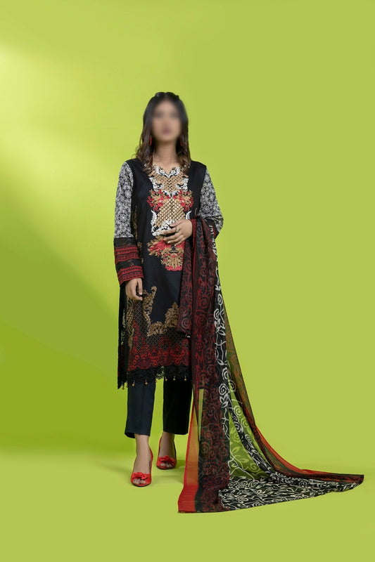 Asian Women Embroidered Collection Vol 4  By Amna Khadija Design 43