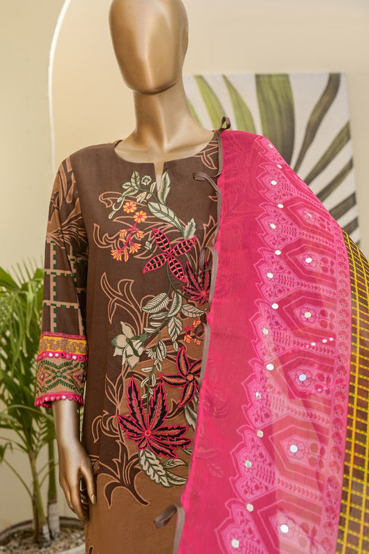 Zoha Exclusive Luxury Lawn Vol-2 D-17