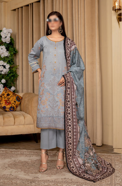 Fantak Lawn Embroidered Collection 2023 Vol 11 Design 04