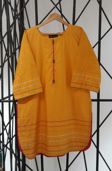 Opso Women Pret Collection Vol 02 by Amna Khadija Design 05 AB Cotton Kurti