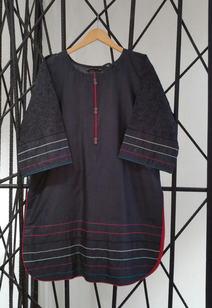 Opso Women Pret Collection Vol 02 by Amna Khadija Design 06 AB Cotton Kurti