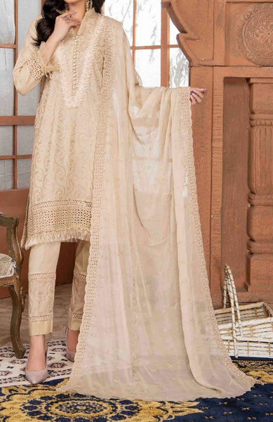 Amna Khadija Chandni Slub Exclusive Embroidered Collection D-07